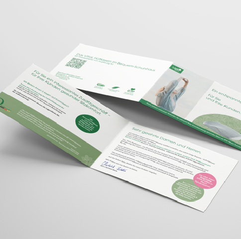 Konzeption & Gestaltung Vertriebsflyer Mailingaktion –Freelance Marketing- und Kommunikationsberatung für Unternehmen