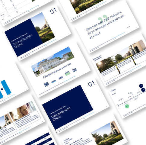 Konzept und Programmierung des PowerPoint Masters für Wort & Bild Verlag
